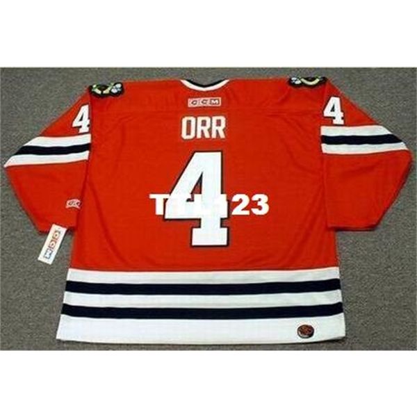 mens #4 bobby orr chicago blackhawks 1976 ccm retro away hockey jersey or custom any name or number retro jersey, Black
mens #4 bobby orr chicago blackhawks 1976 ccm retro away hockey jersey or custom any name or number retro jersey, Black