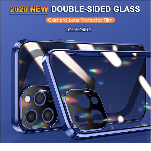 360 magnetic adsorption metal case for iphone 12 mini 12 11 pro xr x xs max double sided glass cover cam bbyfpx
360 magnetic adsorption metal case for iphone 12 mini 12 11 pro xr x xs max double sided glass cover cam bbyfpx