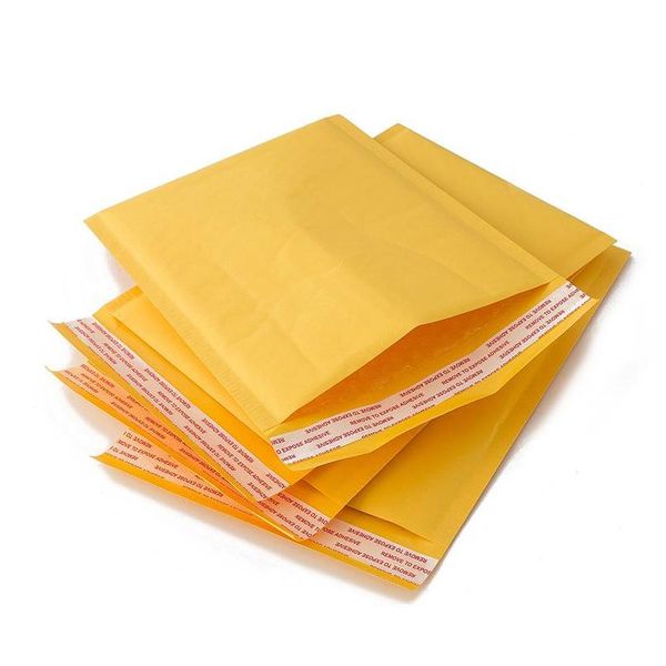 100 pcs yellow bubble mailers bags gold kraft paper envelope bag proof new express bag packaging shipping bags
100 pcs yellow bubble mailers bags gold kraft paper envelope bag proof new express bag packaging shipping bags
