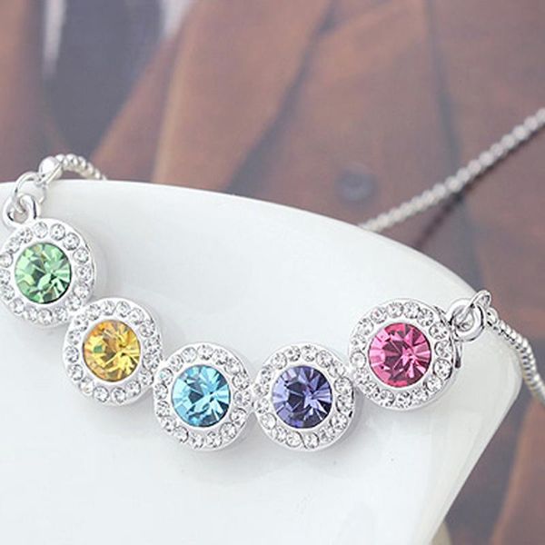 idestiny 11.11 sale round beads chain necklace made with austria crystal fashion jewelery wholesale for women bijoux gift, Silver
idestiny 11.11 sale round beads chain necklace made with austria crystal fashion jewelery wholesale for women bijoux gift, Silver