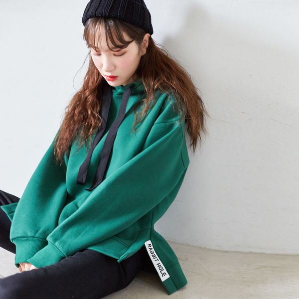 7pzxl hooded women's long sleeve sweater for sweater korean style loose embroidered and winter embroidered ribbon autumn women 9gtqs, Black
7pzxl hooded women's long sleeve sweater for sweater korean style loose embroidered and winter embroidered ribbon autumn women 9gtqs, Black