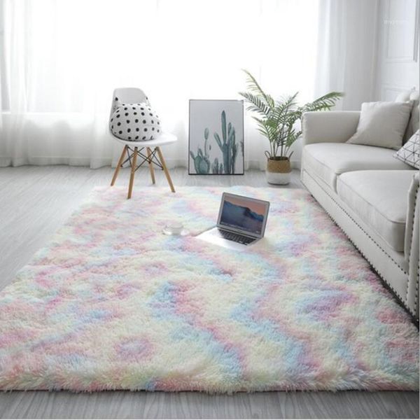 carpets rainbow colors long hair tie dyeing carpet bay window bedside mat soft area rugs shaggy blanket gradient color living room rug1
carpets rainbow colors long hair tie dyeing carpet bay window bedside mat soft area rugs shaggy blanket gradient color living room rug1