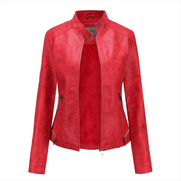 зимние кожаные куртки pu женщин пальто дамы тонкий короткие motorcyle biker jacket basic теплый плюшевые верхняя одежда, Black
зимние кожаные куртки pu женщин пальто дамы тонкий короткие motorcyle biker jacket basic теплый плюшевые верхняя одежда, Black