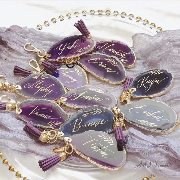 1pcs lot unique custom name agate keychain birthday gifts bridal party maid of honor personalized wedding bridesmaid gift 1027
1pcs lot unique custom name agate keychain birthday gifts bridal party maid of honor personalized wedding bridesmaid gift 1027