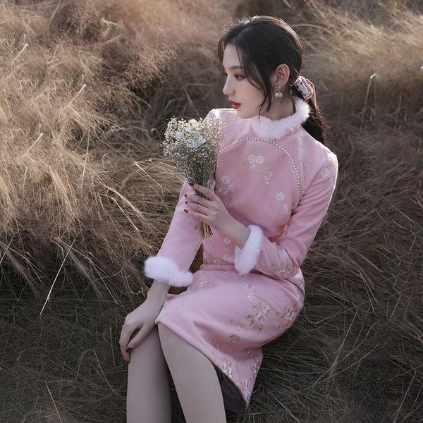 ethnic clothing cantoneye & cheongsam qipao dress chinese year style, Red 
ethnic clothing cantoneye & cheongsam qipao dress chinese year style, Red