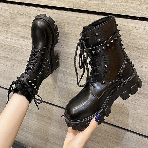 shoes boots women new 2020 booties ladies luxury designer round toe ankle fashion autumn med rubber rock lolita basic, Black
shoes boots women new 2020 booties ladies luxury designer round toe ankle fashion autumn med rubber rock lolita basic, Black