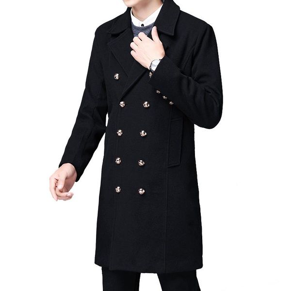 long woolen trench coat men fashion double breasted woolen clothing for autumn winter east europe windbreaker man, Tan;black
long woolen trench coat men fashion double breasted woolen clothing for autumn winter east europe windbreaker man, Tan;black