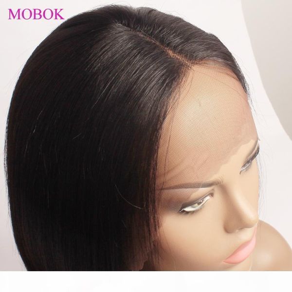 mobok straight frontal wig t part bob wig lace front human hair wigs remy 180% straight frontal brazilian pre plucked, Black;brown
mobok straight frontal wig t part bob wig lace front human hair wigs remy 180% straight frontal brazilian pre plucked, Black;brown