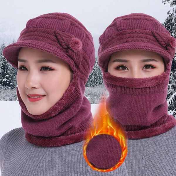 winter one piece warm knitted hat neck mask hat women outdoor cycling coldproof plus plush wool hair ball bucket, Blue;gray
winter one piece warm knitted hat neck mask hat women outdoor cycling coldproof plus plush wool hair ball bucket, Blue;gray