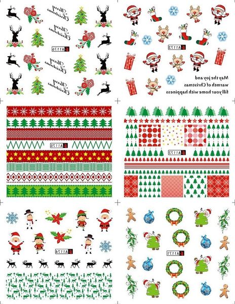 12 листов рождественская елка снеговик арт полный прикрытие вода передача xmas наклейки наклейка слайдер татуировки ногтей аксессуары
12 листов рождественская елка снеговик арт полный прикрытие вода передача xmas наклейки наклейка слайдер татуировки ногтей аксессуары