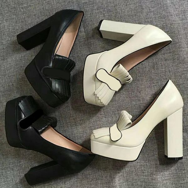 marmont high heels platform pump with fringe women sandals platform party shoes 100% genuine leather 5colors big size, Black
marmont high heels platform pump with fringe women sandals platform party shoes 100% genuine leather 5colors big size, Black
