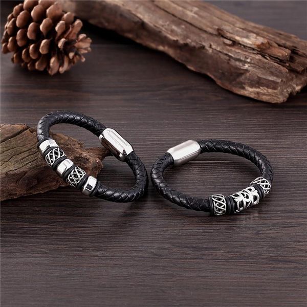 mkendn new genuine braided leather bracelet men leo lion skull stainless steel magnetic clasp bangles fashion punk male jewelry bbyvqe
mkendn new genuine braided leather bracelet men leo lion skull stainless steel magnetic clasp bangles fashion punk male jewelry bbyvqe