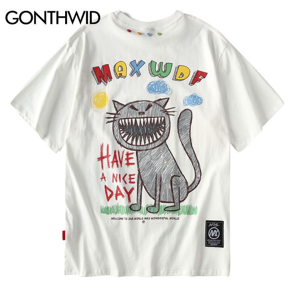 funny graffiti cat print streetwear tees shirts harajuku hip hop casual loose tshirts summer fashion short sleeve, White;black
funny graffiti cat print streetwear tees shirts harajuku hip hop casual loose tshirts summer fashion short sleeve, White;black