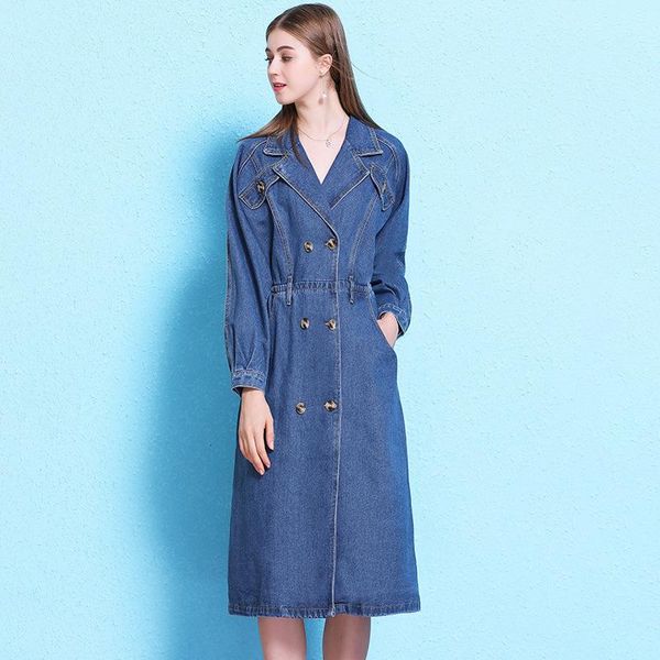 2020 autumn fashion high waist thin double-breasted long cowboy windbreaker euramerica women's fashion trench autumn nw19c6338, Tan;black
2020 autumn fashion high waist thin double-breasted long cowboy windbreaker euramerica women's fashion trench autumn nw19c6338, Tan;black