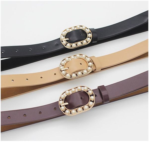 black leather belt women 2020 waist pearl belts ladies jeans ceinture femme designer cinturon mujer girls w jllchr, Black;brown
black leather belt women 2020 waist pearl belts ladies jeans ceinture femme designer cinturon mujer girls w jllchr, Black;brown