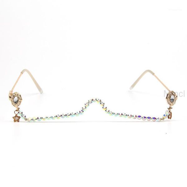 diamond square half frame sunglasses women men luxury crystal rhinestone eyeglasses rimless transparent clear sun glasses nx1, White;black
diamond square half frame sunglasses women men luxury crystal rhinestone eyeglasses rimless transparent clear sun glasses nx1, White;black
