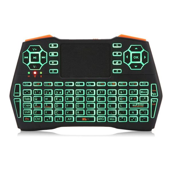 2.4g mini wireless keyboard air mouse three-color backlight 4 language keyboard with touch pad for desklaptv box tablet
2.4g mini wireless keyboard air mouse three-color backlight 4 language keyboard with touch pad for desklaptv box tablet