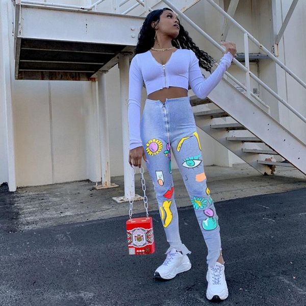 women's pants & capris zkyzwx aesthetic graphics zip high waist sweatpants for women fashion print elastic skinny casual cargo trouser, Black;white
women's pants & capris zkyzwx aesthetic graphics zip high waist sweatpants for women fashion print elastic skinny casual cargo trouser, Black;white
