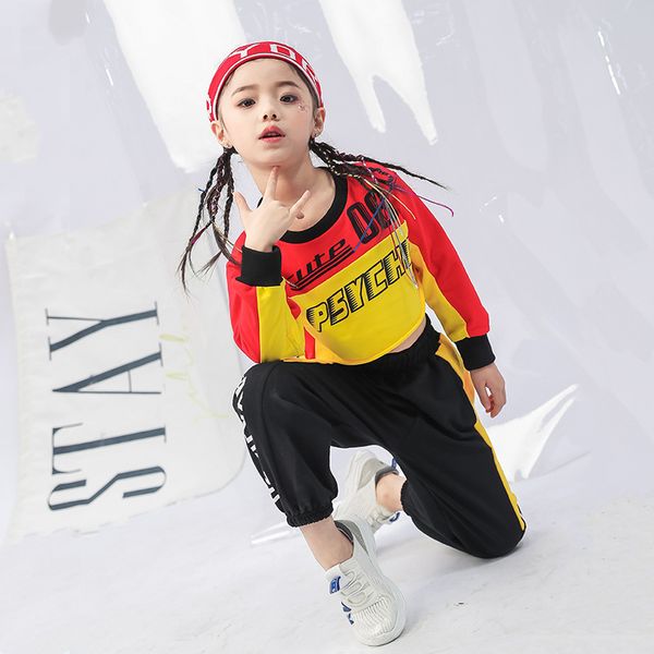 new children street dance set girls trend show hip hop clothes jazz dance costumes performance clothing long sleeve may1051, Black;red
new children street dance set girls trend show hip hop clothes jazz dance costumes performance clothing long sleeve may1051, Black;red