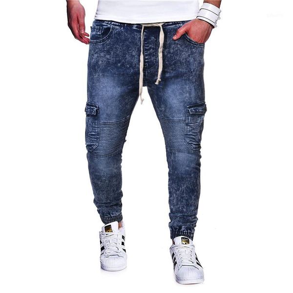 moruancle fashion mens jeans joggers with pockets hip hop denim trousers for male pleated jogger pants elastic waist -3xl1, Blue
moruancle fashion mens jeans joggers with pockets hip hop denim trousers for male pleated jogger pants elastic waist -3xl1, Blue