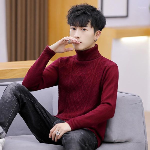 long sleeves winter men sweater grey black wine red naby blue pullovers turtleneck casual fashion new mens sweaters1, White;black
long sleeves winter men sweater grey black wine red naby blue pullovers turtleneck casual fashion new mens sweaters1, White;black