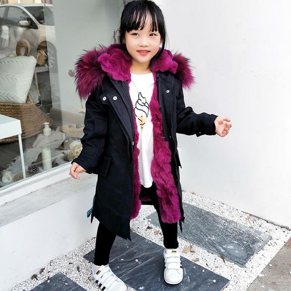 winter children cotton wadded coat kids real rex fur collar jacket warm long parkas baby boys girls hooded outerwear 2-8t, Blue;gray
winter children cotton wadded coat kids real rex fur collar jacket warm long parkas baby boys girls hooded outerwear 2-8t, Blue;gray