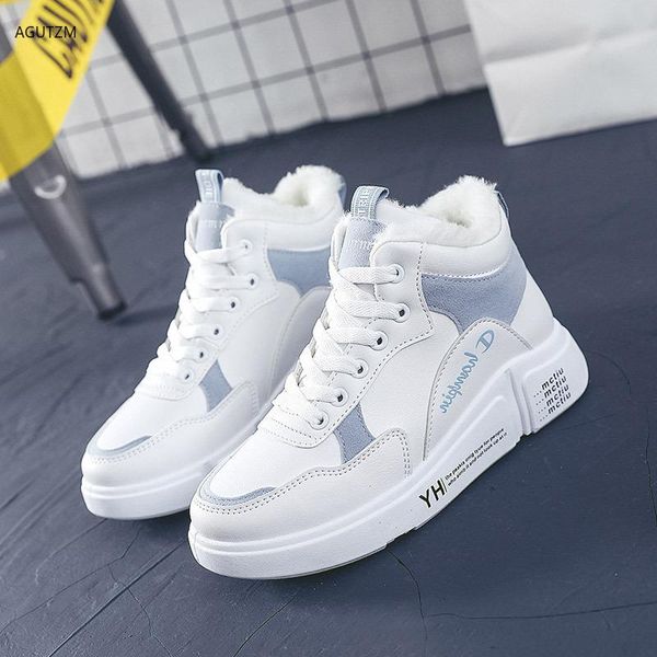boot women high sneakers warm winter plush fashion women shoes student platform snow boots white shoes zapatos de mujer z367, Black
boot women high sneakers warm winter plush fashion women shoes student platform snow boots white shoes zapatos de mujer z367, Black