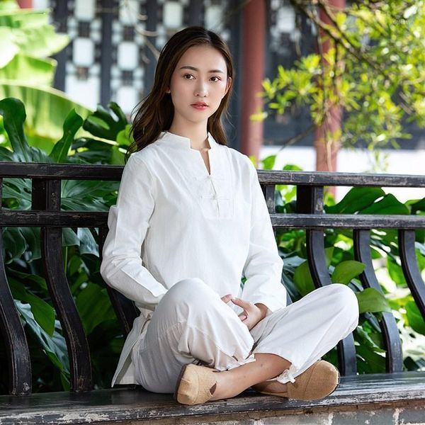 yoga outfits women tai chi kungfu meditation uniforms linen long sleeve fitness outfit workout casual set sportswear sweatshirt+pant1, White;red
yoga outfits women tai chi kungfu meditation uniforms linen long sleeve fitness outfit workout casual set sportswear sweatshirt+pant1, White;red