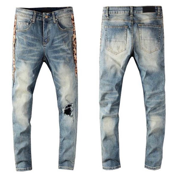 mens jeans classic hip hop pants stylist jeans distressed ripped biker jean slim fit motorcycle denim jeans pqrd, Blue
mens jeans classic hip hop pants stylist jeans distressed ripped biker jean slim fit motorcycle denim jeans pqrd, Blue
