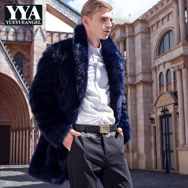 men's fur & faux 2021 winter fashion men thick jacket long style business man office work casual coats punk party overcoats 3xl, Black
men's fur & faux 2021 winter fashion men thick jacket long style business man office work casual coats punk party overcoats 3xl, Black