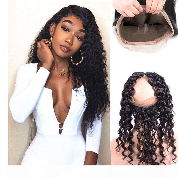 brazilian virgin hair 360 lace frontal deep wave pre plucked baby hair extensions deep wave curly 360 lace frontal adjustable hair extension, Black;brown
brazilian virgin hair 360 lace frontal deep wave pre plucked baby hair extensions deep wave curly 360 lace frontal adjustable hair extension, Black;brown