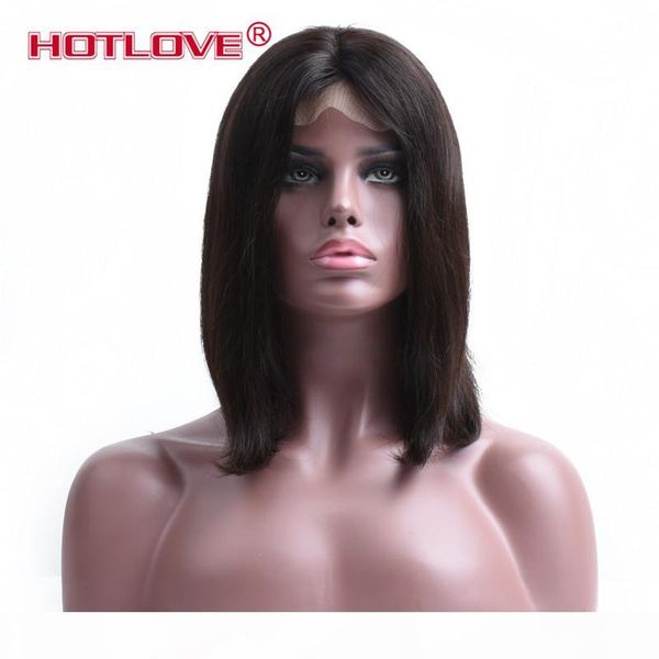 straight short lace front human hair wigs brazilian unprocessed virgin hair bob wig with pre plucked hairline bleached knots ing, Black;brown
straight short lace front human hair wigs brazilian unprocessed virgin hair bob wig with pre plucked hairline bleached knots ing, Black;brown