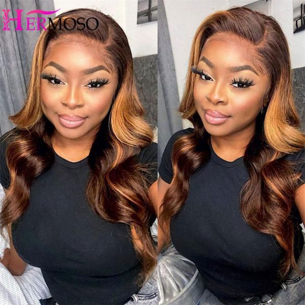 #4/27 highlight colored lace front human hair wigs for black women 13x4 peruvian body wave lace frontal wig ombre wavy wigs, Black;brown
#4/27 highlight colored lace front human hair wigs for black women 13x4 peruvian body wave lace frontal wig ombre wavy wigs, Black;brown