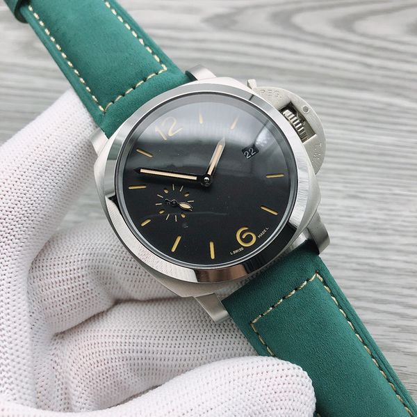 men's watch leather watches 44mm16mm 316l stainless steel for man automatic wristwatches 2020 new design 11, Slivery;brown
men's watch leather watches 44mm16mm 316l stainless steel for man automatic wristwatches 2020 new design 11, Slivery;brown