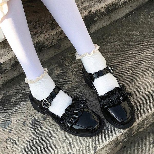 lolita shoes women mary janes patent leather buckle strap med heeled ruffles girls shoes zapatos mujer black pink spring 8875n #z89o
lolita shoes women mary janes patent leather buckle strap med heeled ruffles girls shoes zapatos mujer black pink spring 8875n #z89o