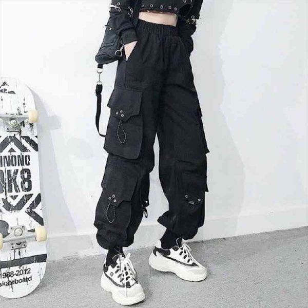 gothic black cargo pants women baggy harajuku streetwear oversize punk jogging trousers for female hip hop mall goth emo, Black;white
gothic black cargo pants women baggy harajuku streetwear oversize punk jogging trousers for female hip hop mall goth emo, Black;white