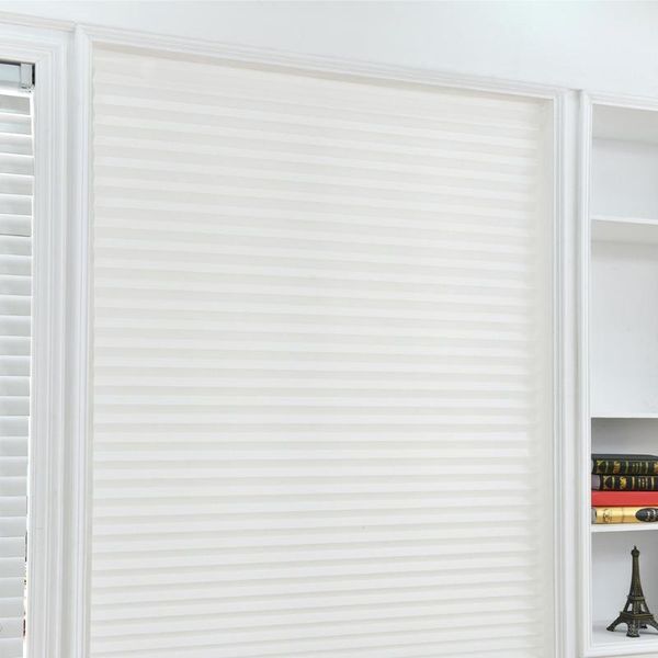 pleated paper curtain light filtering adhesive inside mount cordless cellular shade s551
pleated paper curtain light filtering adhesive inside mount cordless cellular shade s551