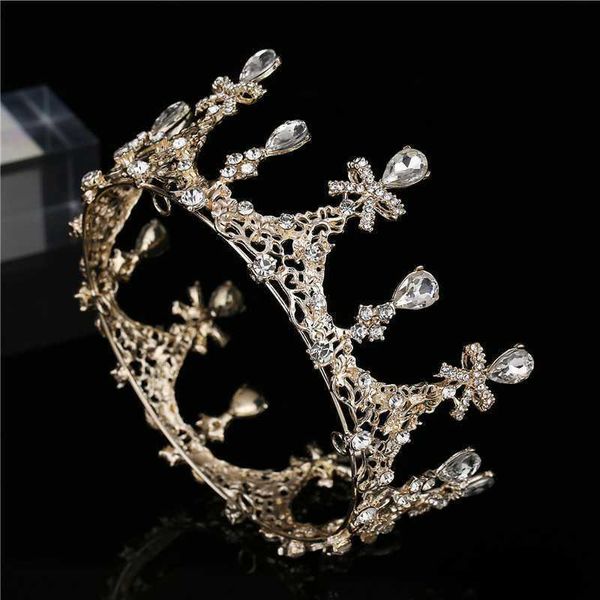 bridal crown headdress new simple wedding dress accessories luxury baroque atmosphere round princess korean style, Silver
bridal crown headdress new simple wedding dress accessories luxury baroque atmosphere round princess korean style, Silver