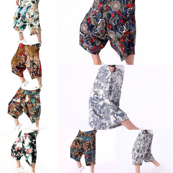 summer new linen 2019 harun chinese pants pantsnational radish pantsstyle ethnic style plus size thin casual radish pants 1lc0s, Blue 
summer new linen 2019 harun chinese pants pantsnational radish pantsstyle ethnic style plus size thin casual radish pants 1lc0s, Blue