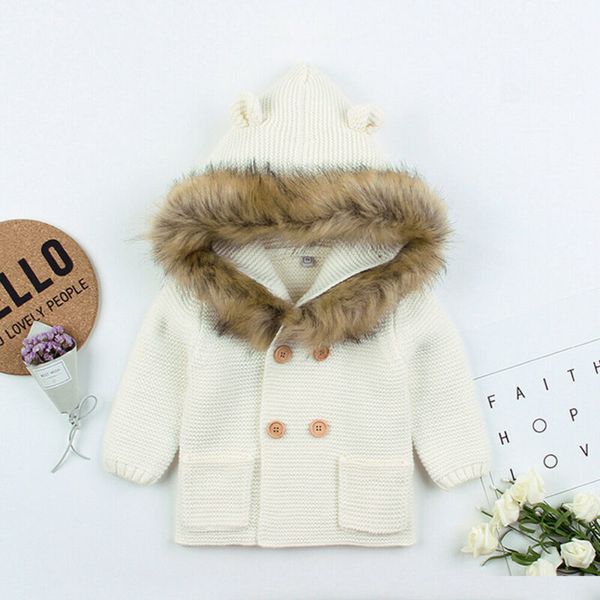 0-24m toddler newborn infant baby boy girl coat autumn winter knitted warm outwear hooded cardigans jacket 1029, Blue;gray
0-24m toddler newborn infant baby boy girl coat autumn winter knitted warm outwear hooded cardigans jacket 1029, Blue;gray