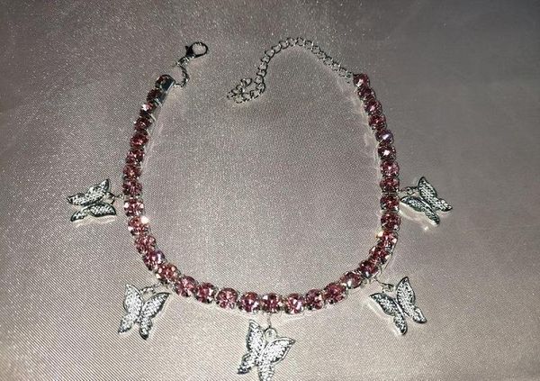 gold butterfly anklet rhinestone crystal ankle charm bracelet boho beach anklets for women sandals foot bracelets female wedding wmtgntn, Red;blue
gold butterfly anklet rhinestone crystal ankle charm bracelet boho beach anklets for women sandals foot bracelets female wedding wmtgntn, Red;blue
