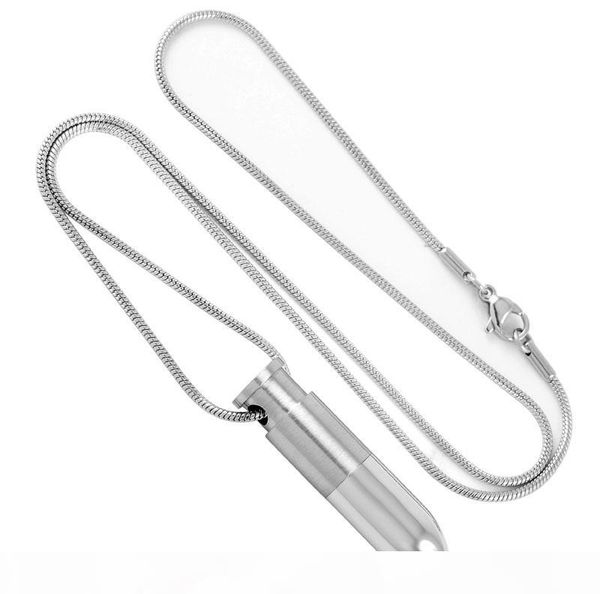 ijd9159 men keepsake stainless steel blank engravable bullet cremation pendant necklace ashs holder memorial urn jewellery, Silver
ijd9159 men keepsake stainless steel blank engravable bullet cremation pendant necklace ashs holder memorial urn jewellery, Silver