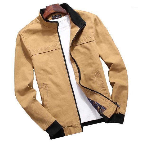 zhuzunzhe 2020 men's autumn thin casual stand-up collar men's jacket youth fashion all-match handsome trendy clothing1, Black;brown
zhuzunzhe 2020 men's autumn thin casual stand-up collar men's jacket youth fashion all-match handsome trendy clothing1, Black;brown
