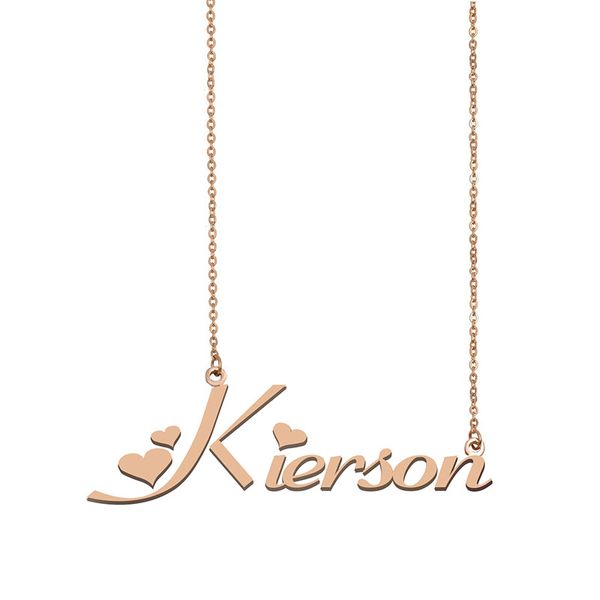 kierson name necklace custom nameplate pendant for women girls birthday gift kids friends jewelry 18k gold plated stainless steel, Silver
kierson name necklace custom nameplate pendant for women girls birthday gift kids friends jewelry 18k gold plated stainless steel, Silver