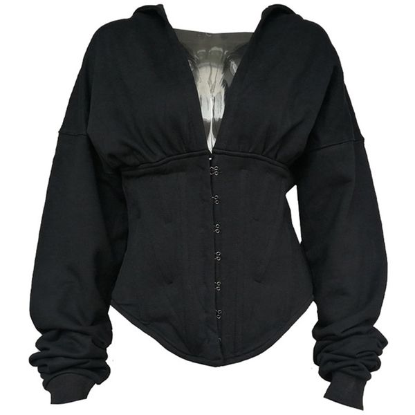 women hoodies sweatshirt autumn winter casual hoodie sweat pullover tracksuit streetwear high street 201211, Black
women hoodies sweatshirt autumn winter casual hoodie sweat pullover tracksuit streetwear high street 201211, Black