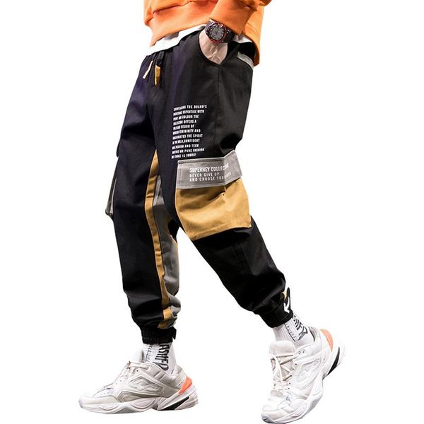 2020 men hip hop black cargo pants joggers sweatpants overalls men ribbons streetwear harem pants fashions trousers
2020 men hip hop black cargo pants joggers sweatpants overalls men ribbons streetwear harem pants fashions trousers