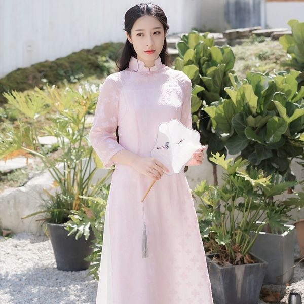 lsccg collar style women's clothing literature dress dressjacquard jacquard art improved audai cheongsam young standing chinese chiffon, Black;gray
lsccg collar style women's clothing literature dress dressjacquard jacquard art improved audai cheongsam young standing chinese chiffon, Black;gray
