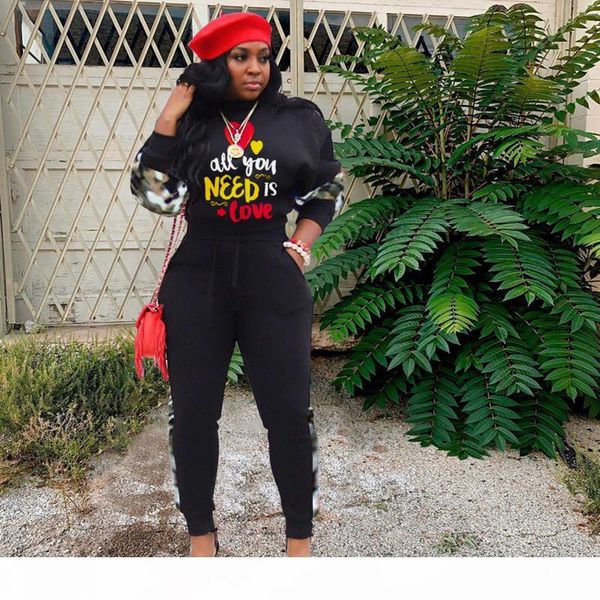 designer women tracksuit two piece set of letter printed embroidery splicing outfits fashion leisure sports suit 2020 c06, Gray
designer women tracksuit two piece set of letter printed embroidery splicing outfits fashion leisure sports suit 2020 c06, Gray
