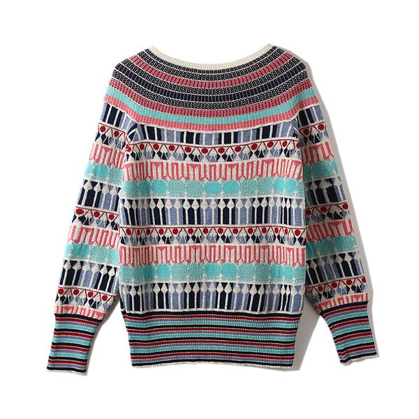 runway 2021 women male winter coats female geometric crochet jumpers ladies pullovers o-neck clothes 5jwc, White;black 
runway 2021 women male winter coats female geometric crochet jumpers ladies pullovers o-neck clothes 5jwc, White;black