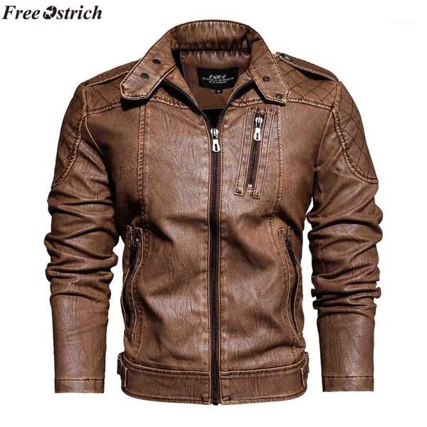ostrich men jacket 2019 men casual solid color turndown jacket zipper long sleeve coats outwear blouses windproof1, Black;brown
ostrich men jacket 2019 men casual solid color turndown jacket zipper long sleeve coats outwear blouses windproof1, Black;brown